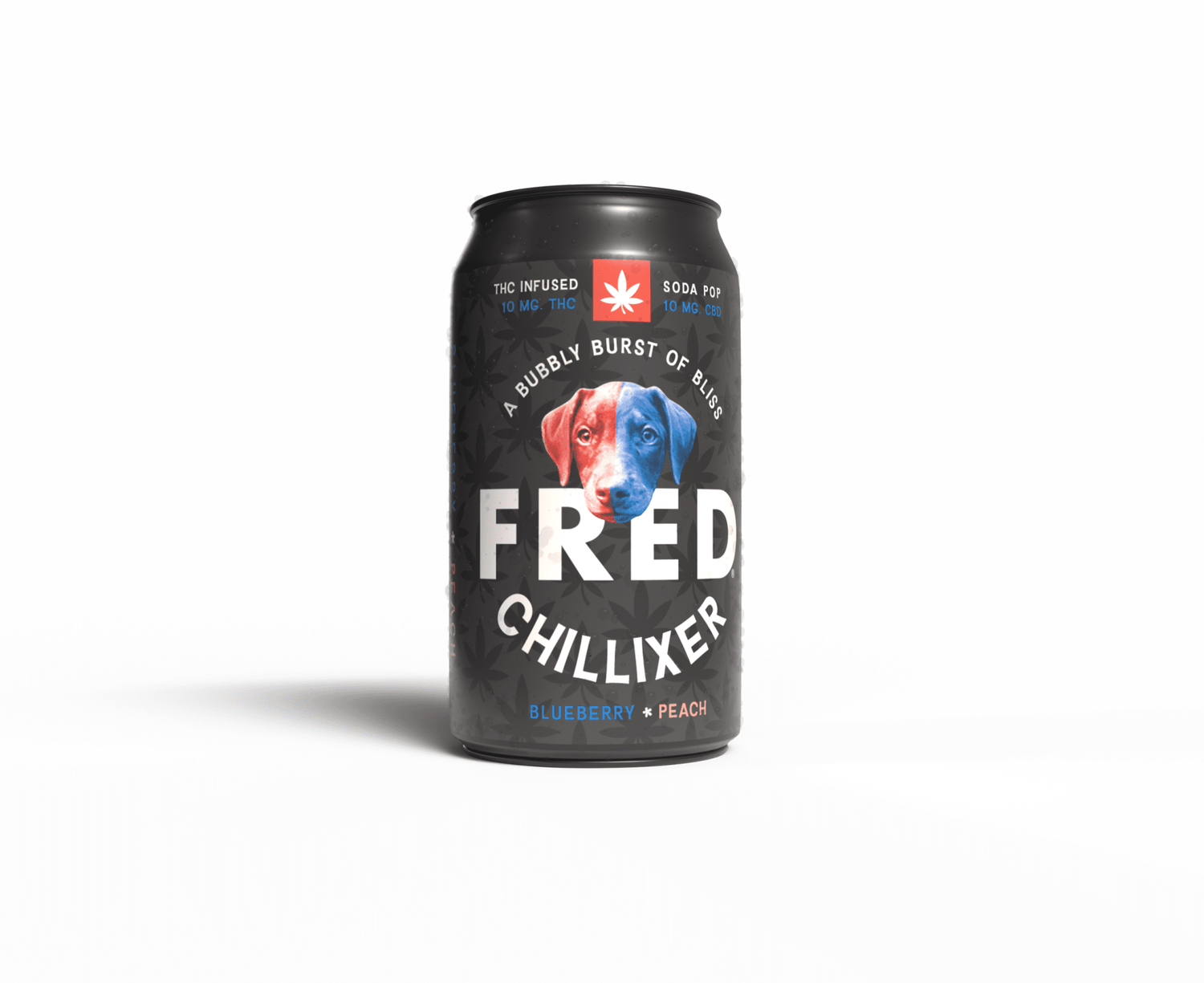 the FRED CHILLIXER - 4 PACK - Fizzy Lifting Infused Beverages